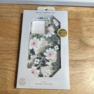 Rifle Paper Co. Floral iPhone 14 Pro Max Case - New